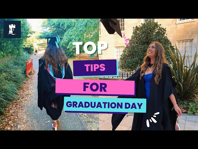 Graduation tips from a recent graduate | LEARN FROM MY MISTAKES