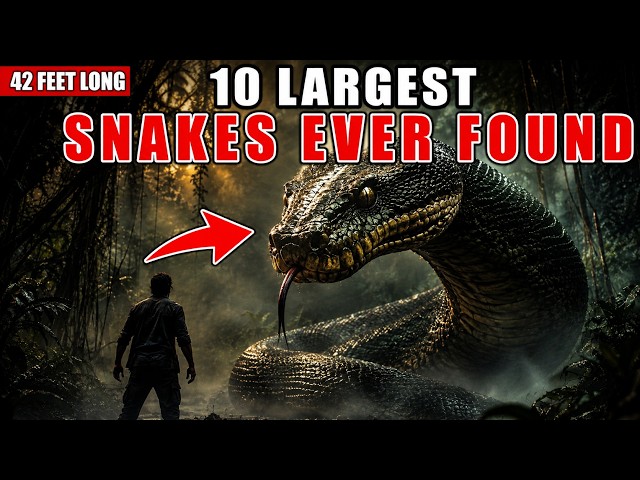 10 Largest Snakes Ever Found (One Could Swallow You Whole)