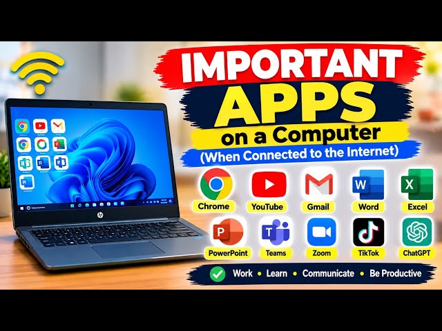 💻 10 Important Apps You Need on Your Computer When Connected to the Internet | Computer Basics
