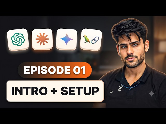 Free AI Engineer Course | 8 Weeks | Episode 01: Intro + Setup