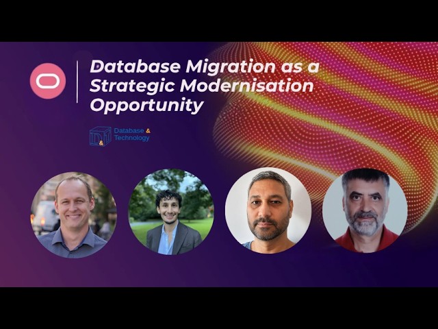 Webinar: Database Migration as a Strategic Modernisation Opportunity