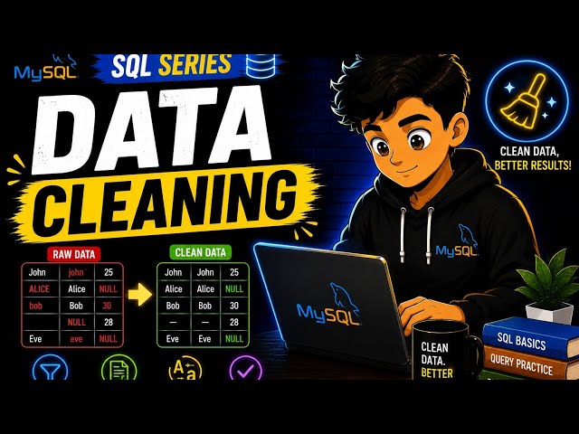 DATA CLEANING | MY SQL DATA CLEANING LEARNING #youtube #sql