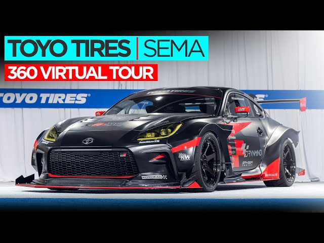 THE BEST BUILDS AT SEMA 2022 | 360 TOUR | #TOYOTIRES | [4K60]