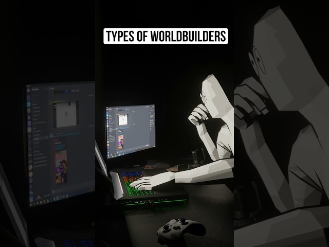There are two types of worldbuilders  #blender #animation #worldbuilding #meme