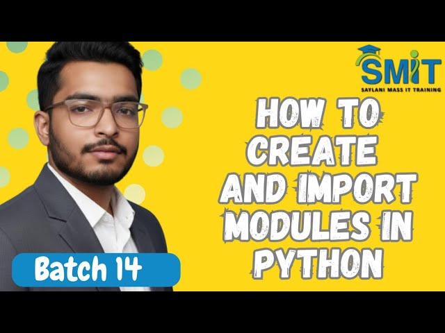 Python Modules Explained | Built-in & Custom Modules with Real Examples