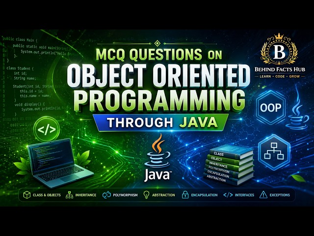 OOPS Through Java MCQ Questions - Part1