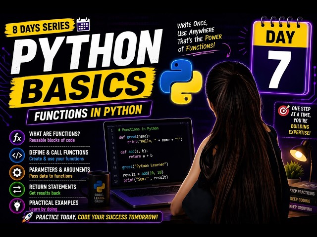 Python Se AI Tak Day 7 | File Handling in Python | Read Write Append Files