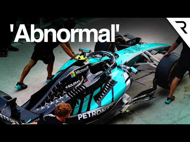 First clues of 'abnormal' Mercedes F1 upgrade