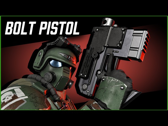 40-K Bolt Pistol Guide : The Weapon We've Been Waiting For!