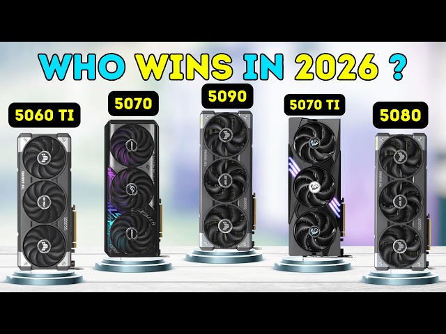 Best NVIDIA RTX 50 Series GPUs 2026 – [don’t buy one before watching this]