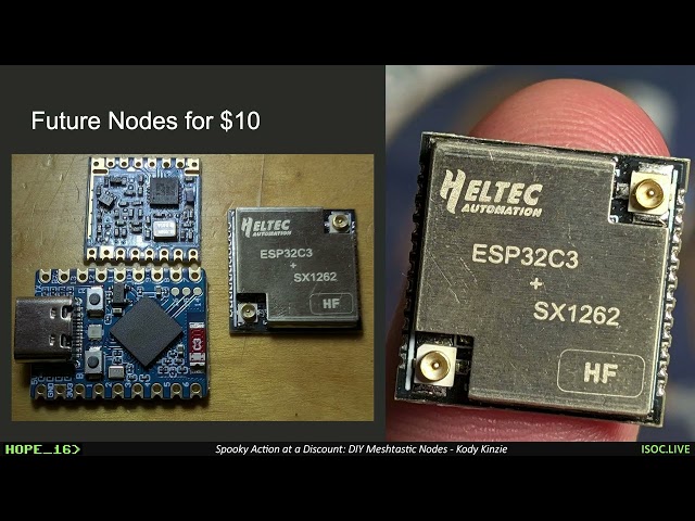 HOPE_16 (2025): Spooky Action at a Discount: DIY Meshtastic Nodes