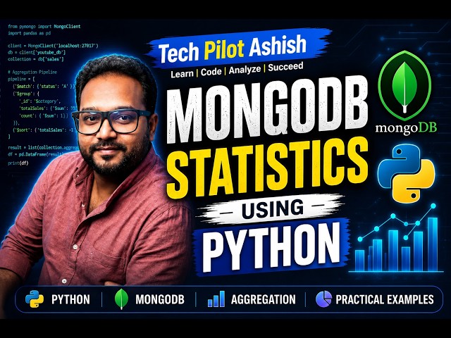 Statistics in Mongodb using python