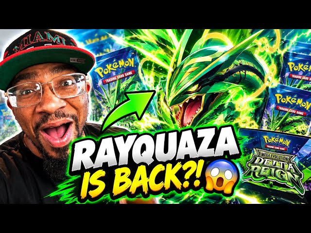 I Can't Believe the Delta Rain Rayquaza Sold Out This Fast