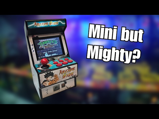 Desktop Mini Arcade Cabinet 156 in 1 REVIEW (2024)