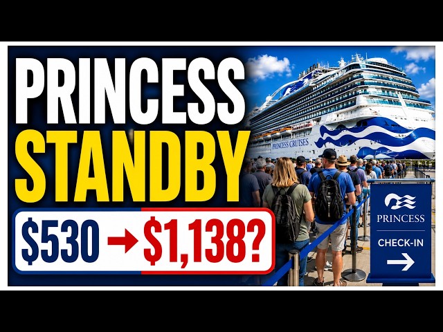 Princess Cruises Standby Program: The BIG Problem for Solo Cruisers