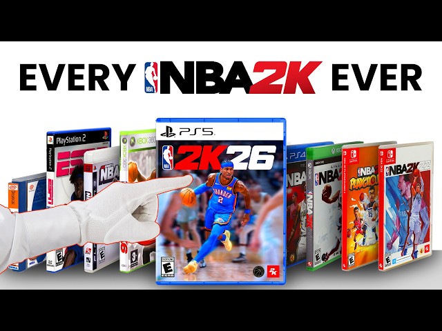 Unboxing Every NBA 2K Ever (1999-2025 Evolution)