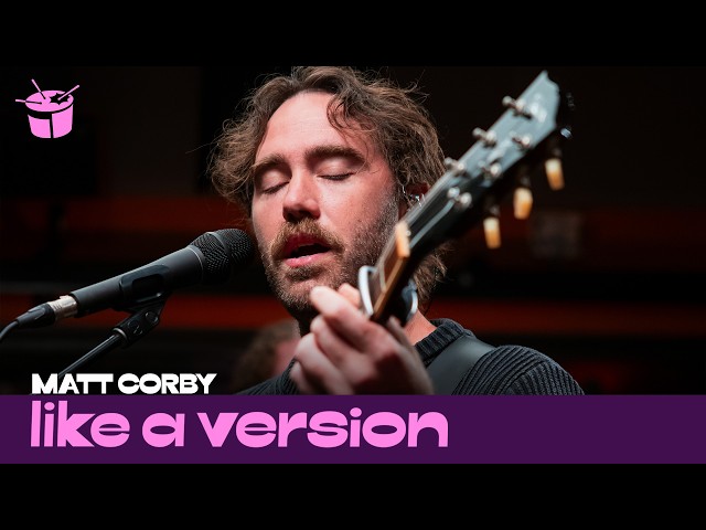 Matt Corby versiona 'Dracula' de Tame Impala para Like A Version.