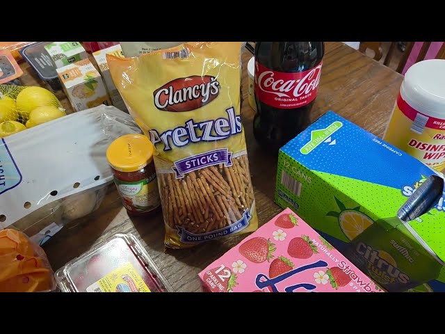 Healthy ALDI Grocery shopping for weight loss | See our prices in Mississippi | Shop with me 