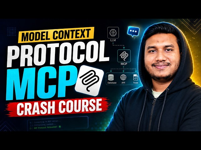 Learn MCP in ONE Video 🔥 | Model Context Protocol Crash Course
