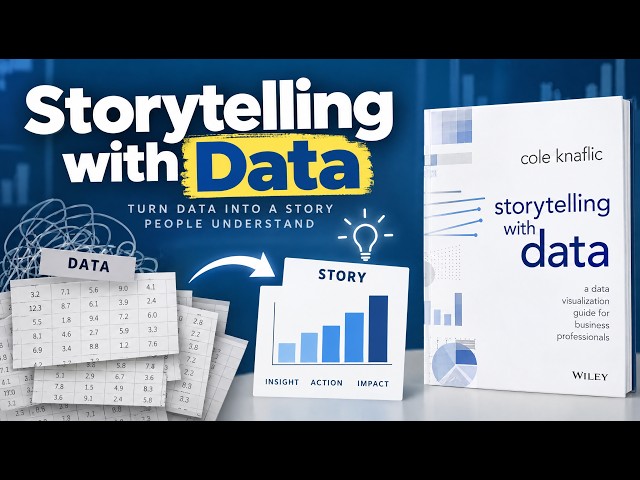 Storytelling With Data: 12 Rules to Make Any Chart Clear