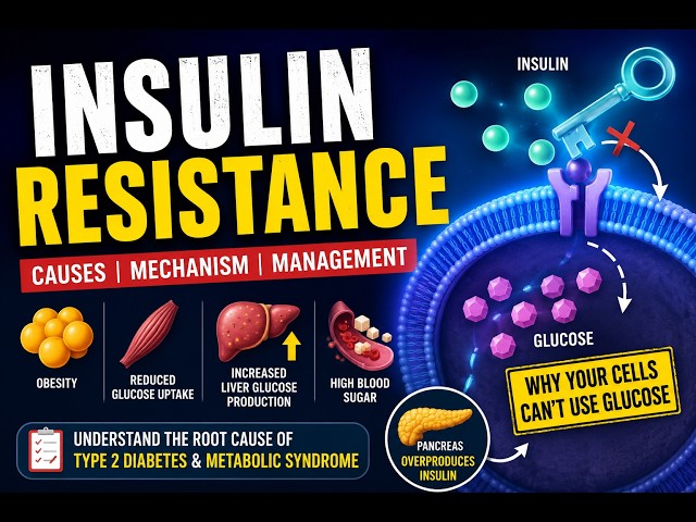 Insulin Resistance | Short Notes | Endocrine Pharmacology
