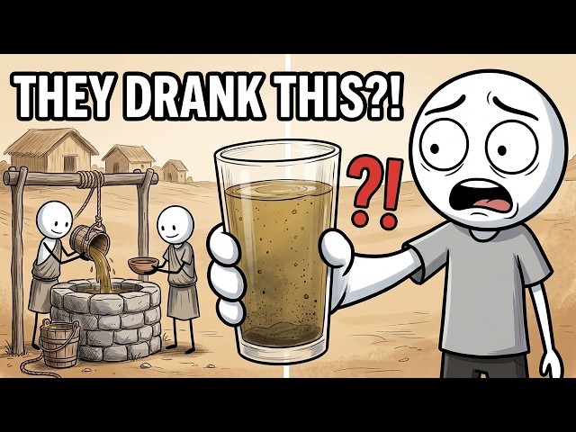 Why didn't ancient people die from dirty water?