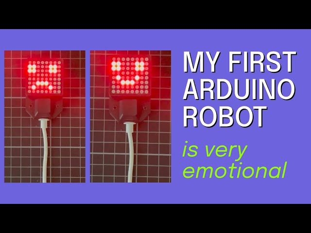 An emotional robot with Arduino