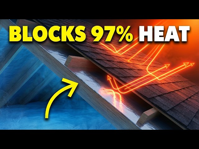 Your Attic Hits 140°F — This $50 Foil Reflects 97% of Heat (Why Insulation Industry Ignores It)