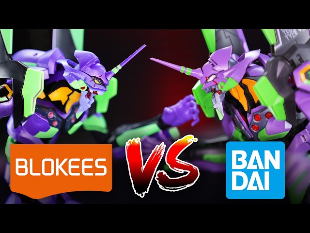 Blokees VS Bandai RG: Evangelion Model Kit Faceoff!