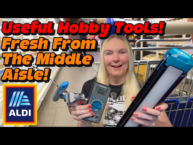 Useful Hobby Tools For Your Bench - Fresh From The Middle Of ALDI!
