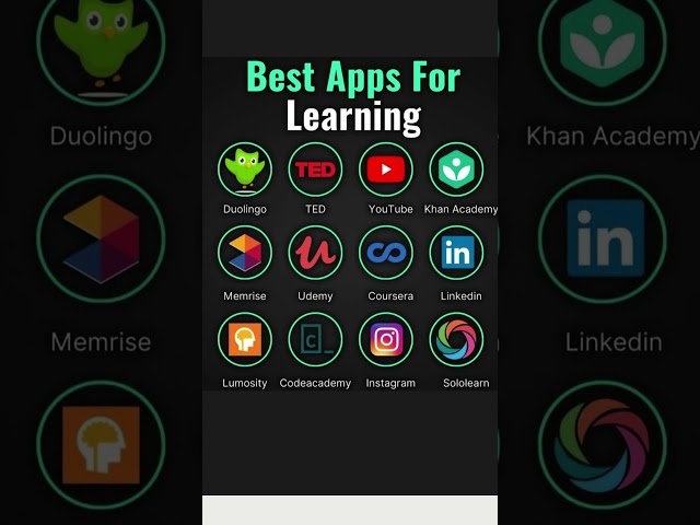Top 12 Free Apps for learning Anything