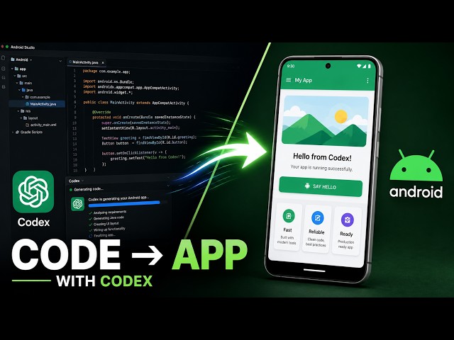 Create a Complete Android App with Java Using Codex