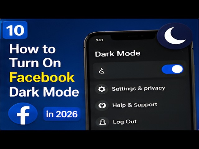 How to Turn On Facebook Dark Mode in 2026