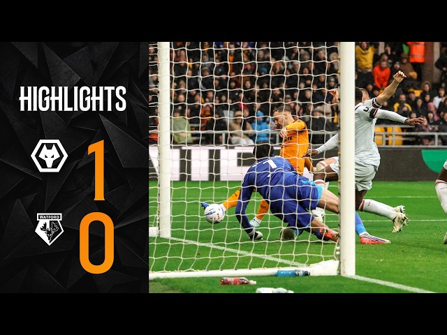 Armstrong wins it! | Wolves 1-0 Watford | Highlights