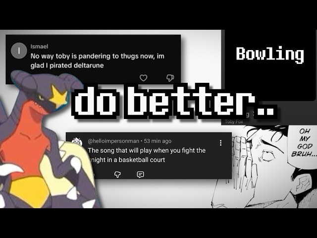 toby fox bowling situation is not ideal