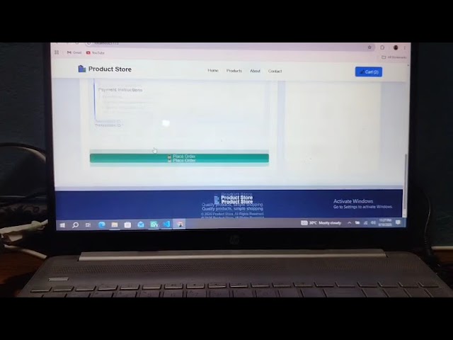 Online Product Store – Modern React E-Commerce Website