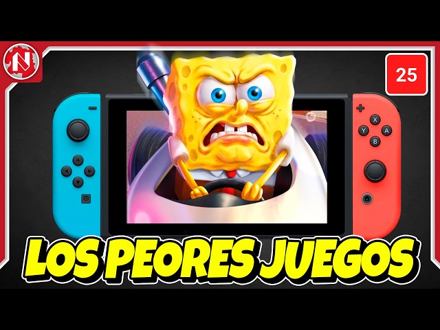 DEFINITIVE LIST - Top 25 WORST Nintendo Switch Games