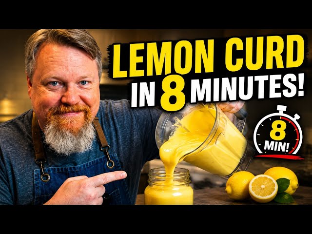 Vitamix Lemon Curd: Make Zesty Perfection in Under 8 Minutes!
