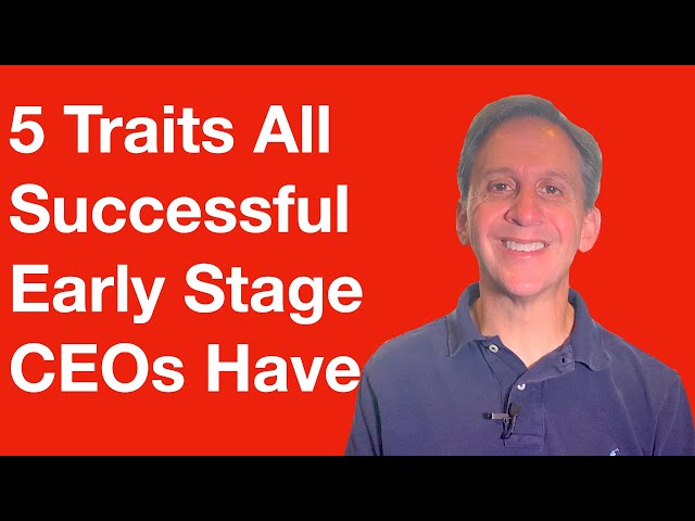 The Single Biggest Reason Early Stage Startups Succeed