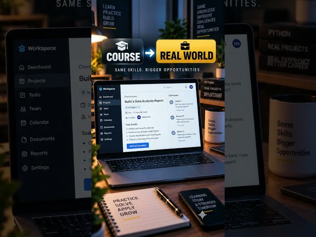 Completed Your Python Course? Can You Actually Use Python? 🐍 | Real-World Coding Skills