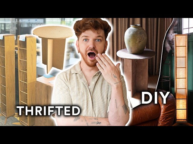 I turned THRIFTED Pieces into Designer Decor! *DIY & Easy*