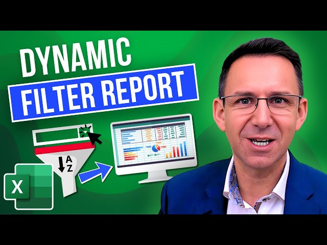 Excel Tutorial: Build a Dynamic Report with Drop-Down Filters & Sorting