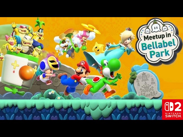 Super Mario Bros Wonder DLC: Meetup in Bellabel Park - Full Game 100% Walkthrough