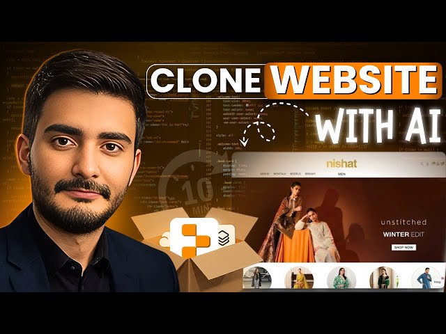 I Recreated Pakistan’s #1 Clothing Website Using AI