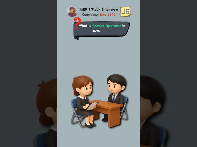 JavaScript Spread Operator in 30 Seconds | Interview Trick 🚀 #shorts