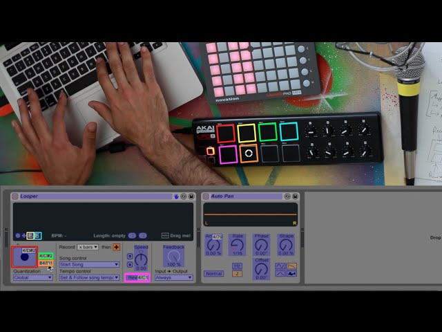 Looping With Ableton Tutorial (Vocal looping, FX)