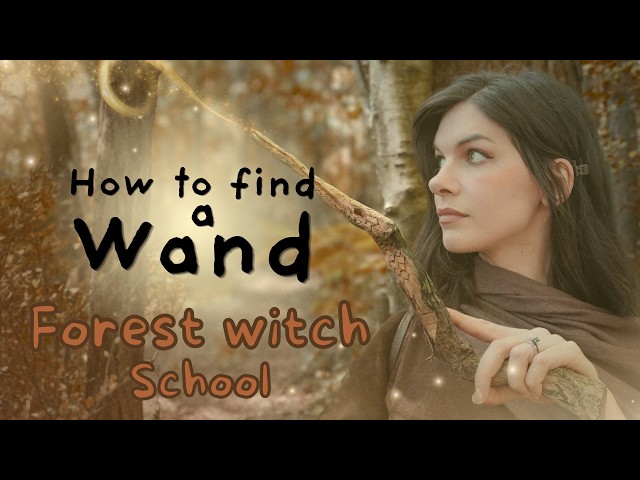 Forest Witch School 🍂 How to find a Wand 🪄 My Wand collection 