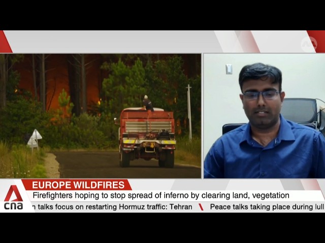 Why firefighters are struggling to contain Europe's wildfires
