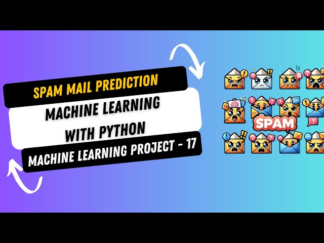 Project 17. Spam Mail Prediction using Machine Learning with Python | Machine Learning Projects