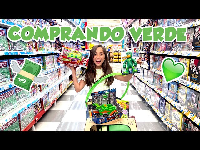 COMPRAS VERDES / COMPRANDO TODO EN COLOR VERDE 💚🐸